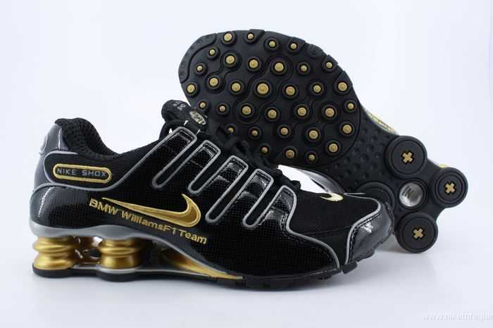 dore et noir Nike Shox NZ (4)